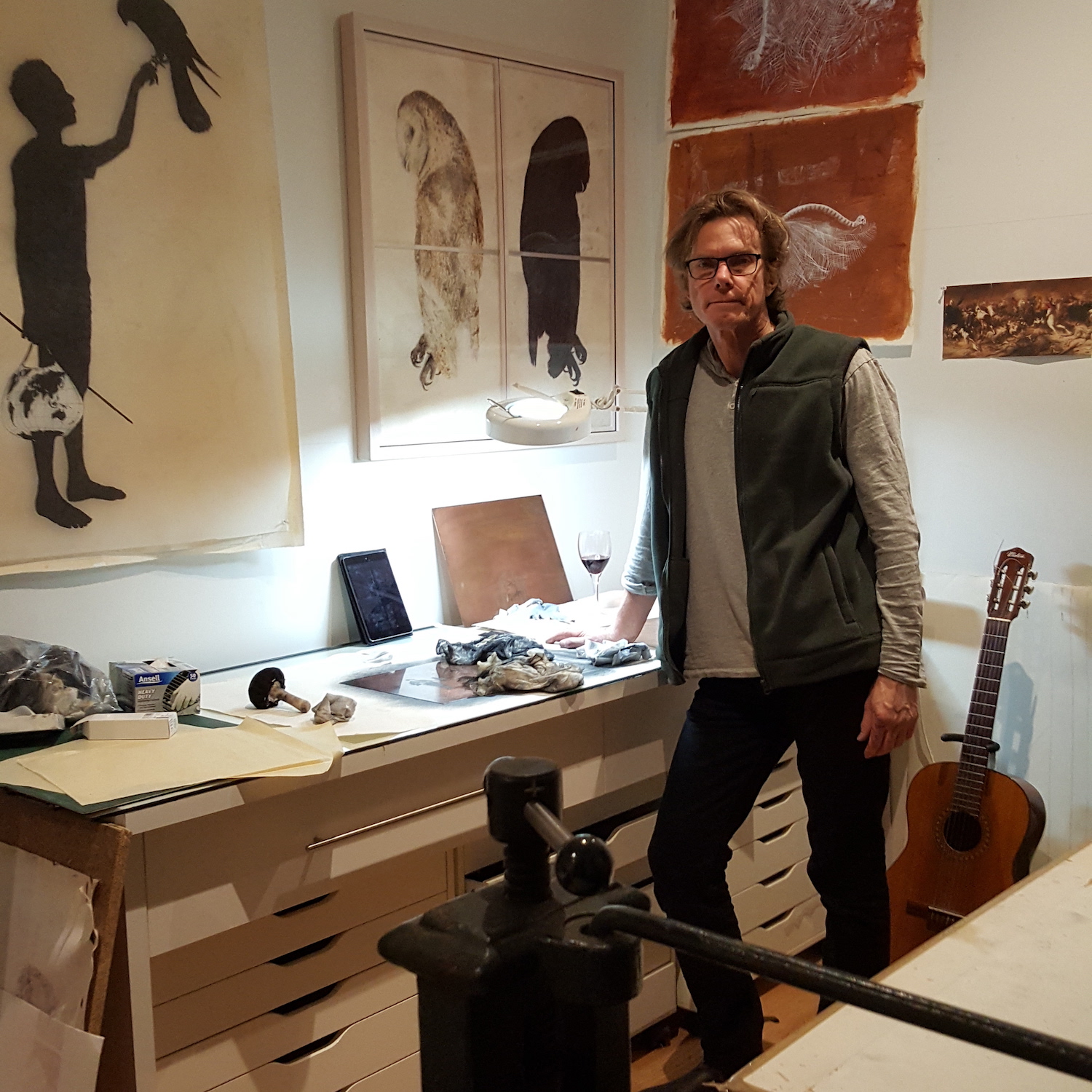 Martin King Studio Shot 2017