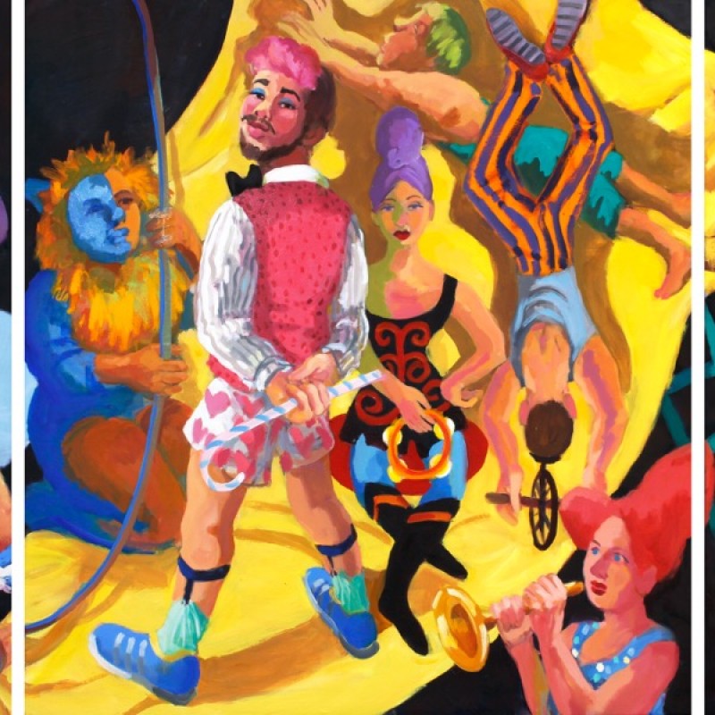 Circus Oz (triptych)