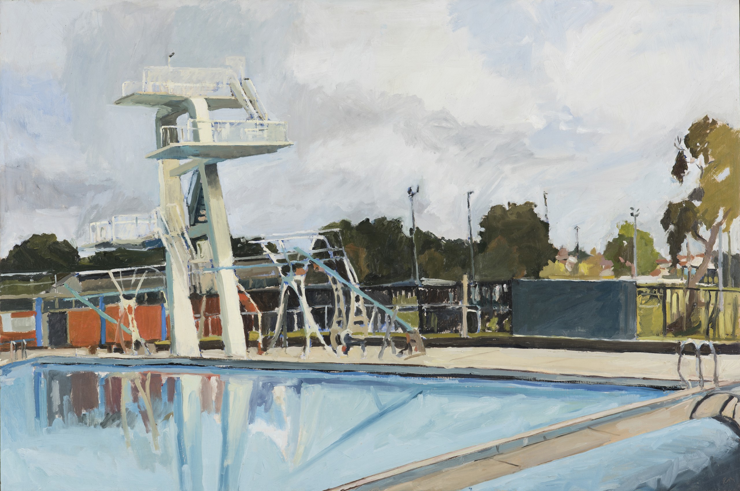 Lambton Pool diving board King Street Gallery on William