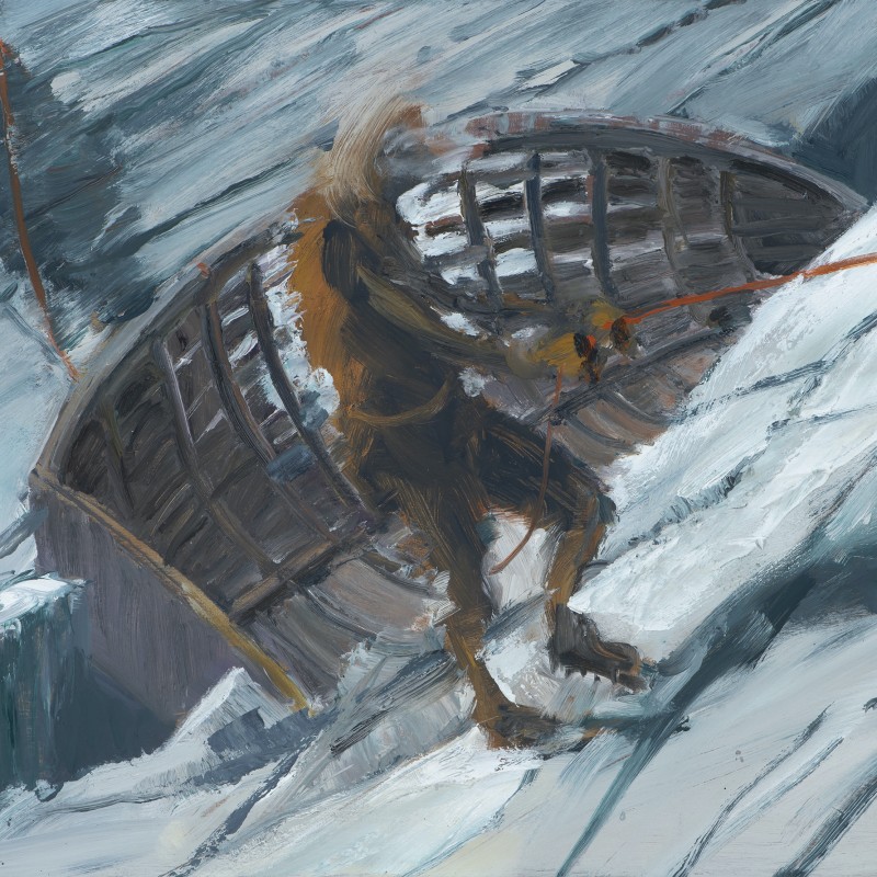 Climber and boat study