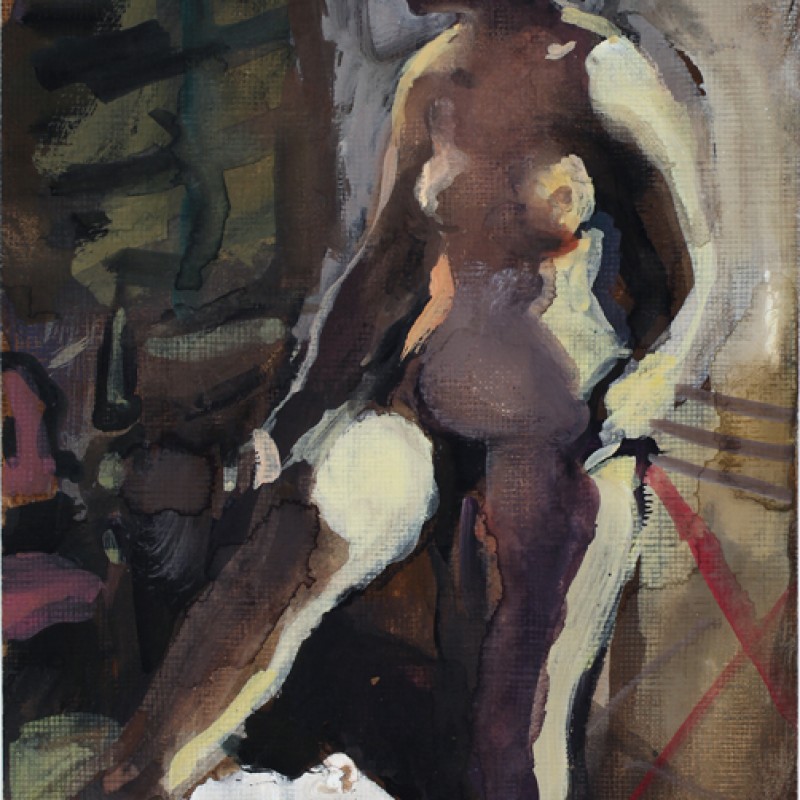 Venice Nude (with Pink Chair)