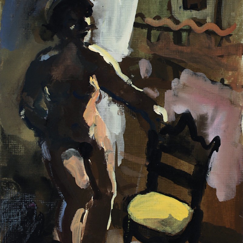 Venice Nude (with yellow chair)