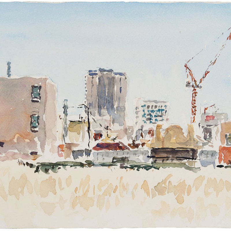 Private: Adelaide Skyline, from the Vacant Lot, Gouger Street