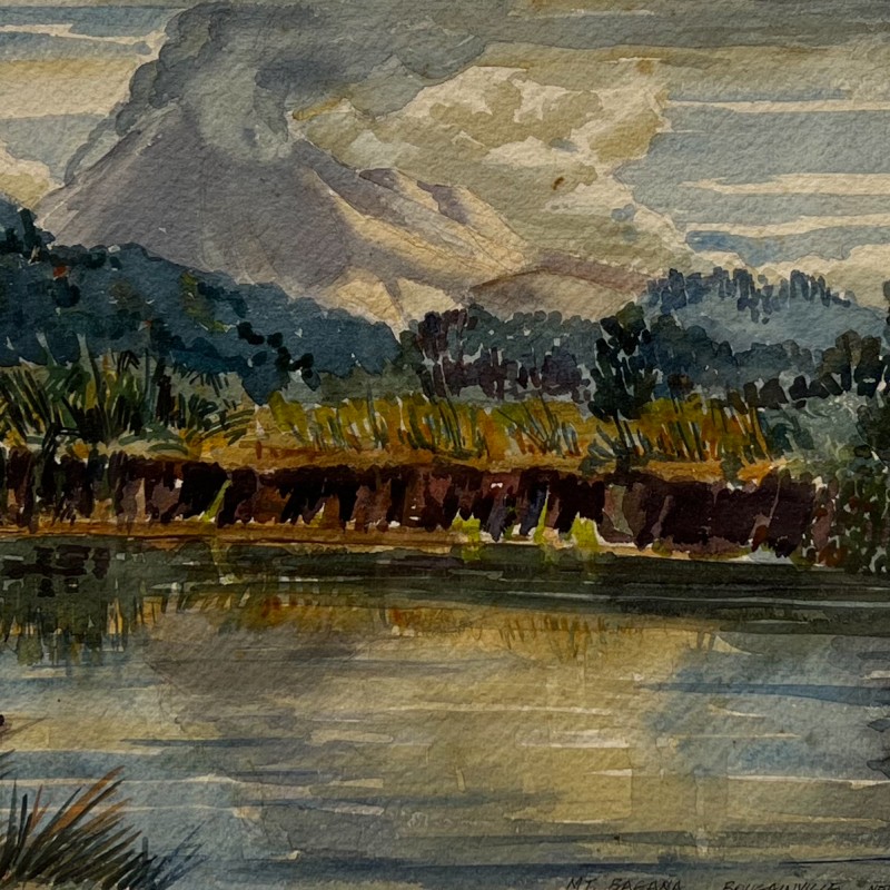 View of Mount Bagana, Bouganville