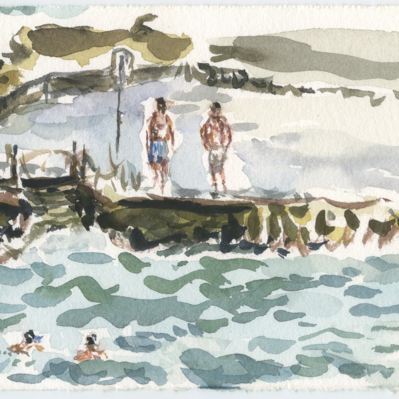Bathers, Clovelly VII
