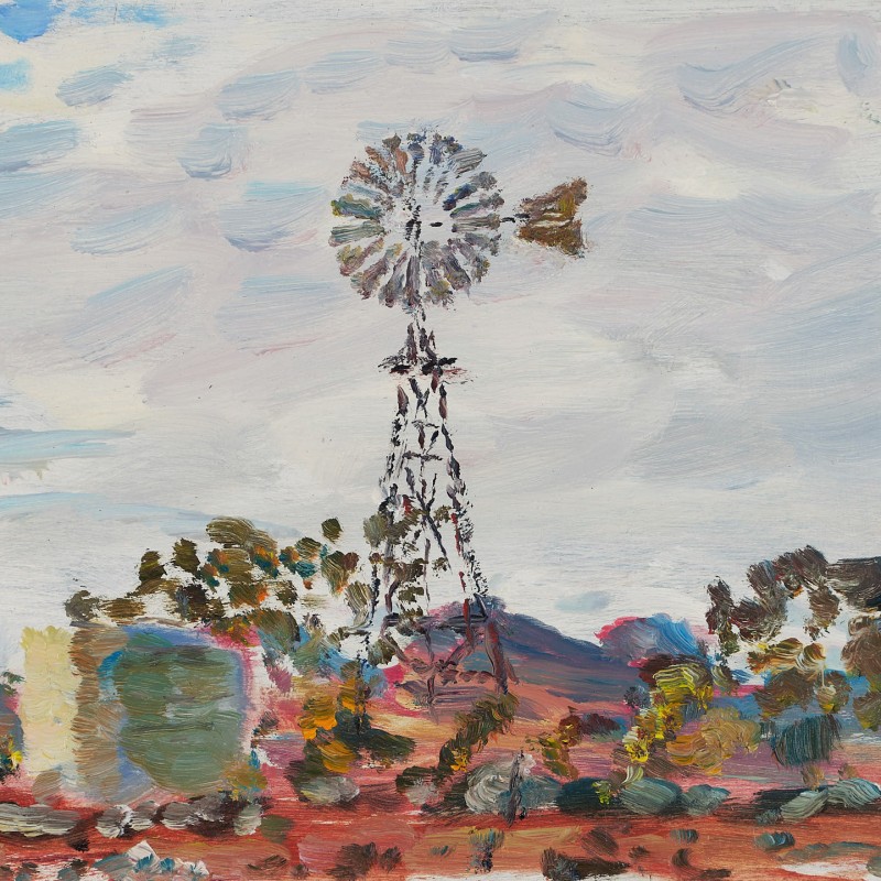 Windmill and Tank, Hookina II