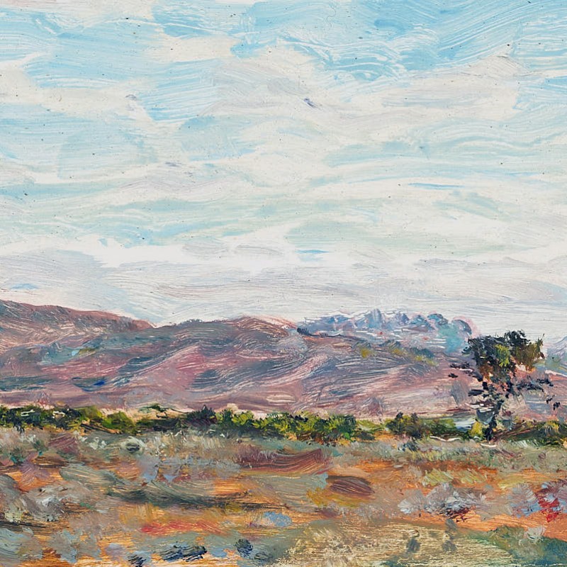 Mernmerna Hill, from the Outback Highway