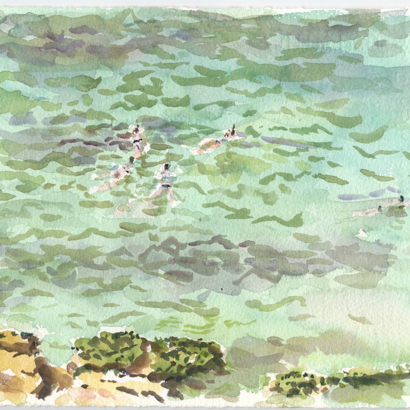 Bathers, Gordons Bay