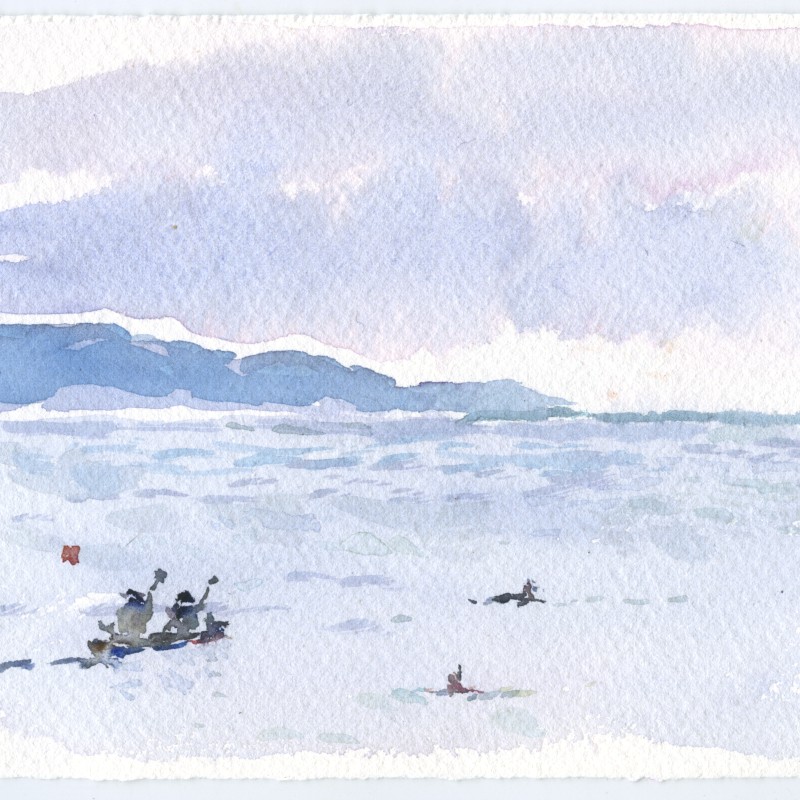 Canoeists, Currarong