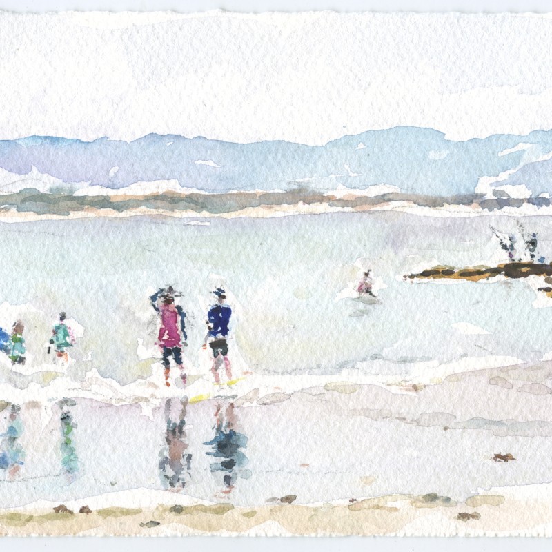 Family Reflected, Abrahams Bosom Beach