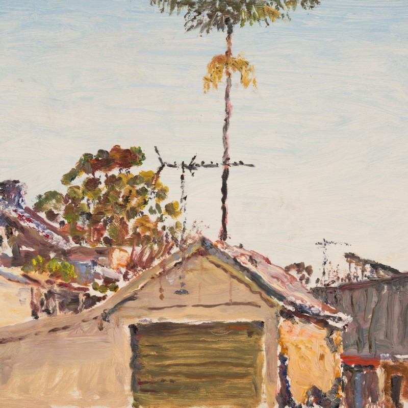 Garage and Palm Tree, Stanmore II