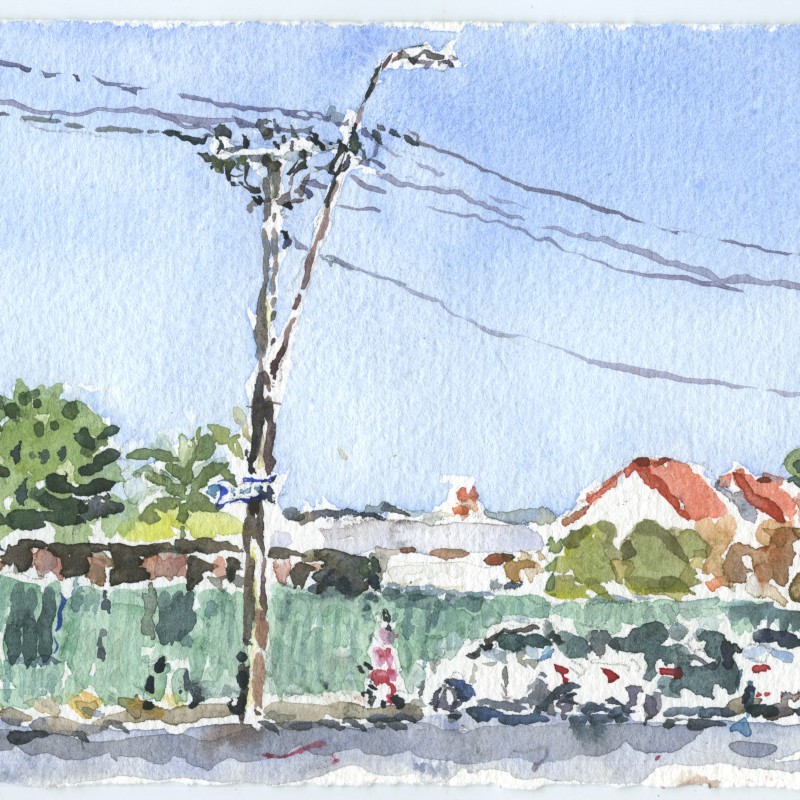Green Fence, Gouger Street, Adelaide