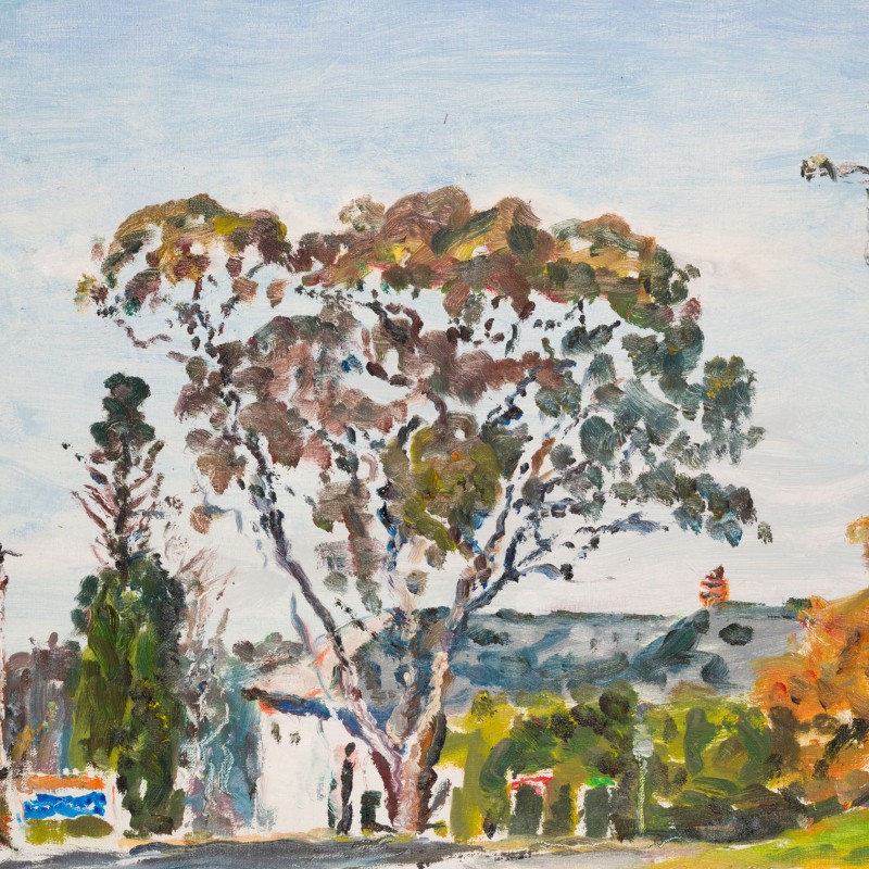 White House and Eucalypt, Sublime Point Road, Leura