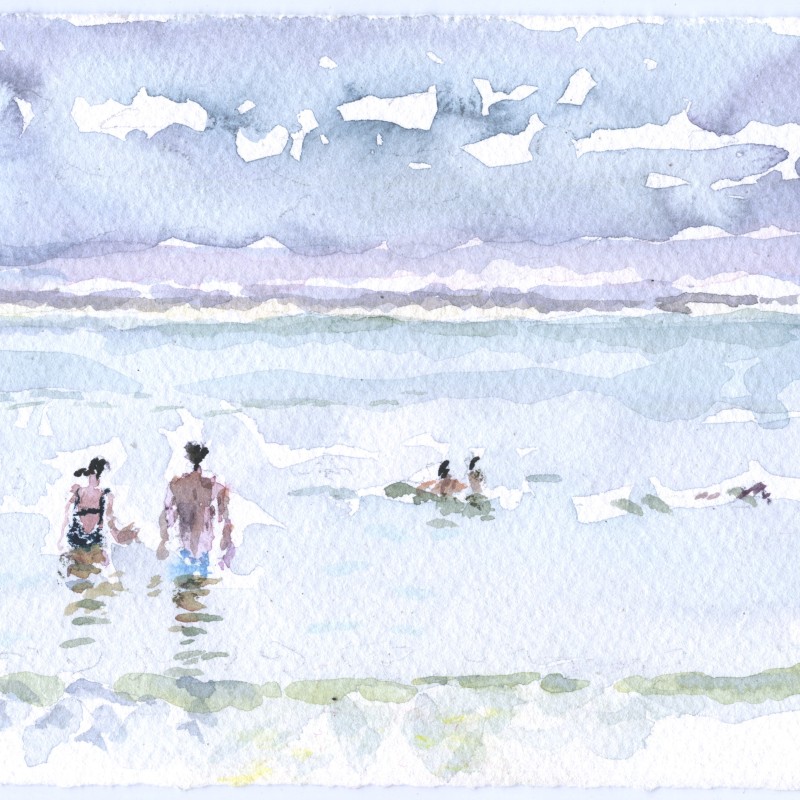 Afternoon Bathers, Abrahams Bosom Beach