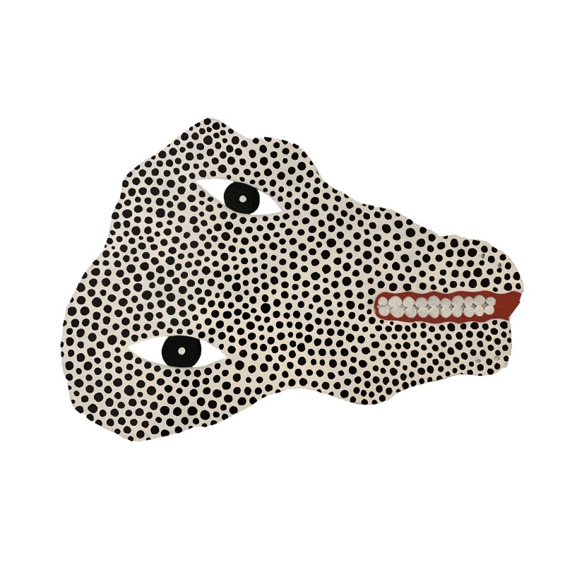 Untitled [spotted double face]