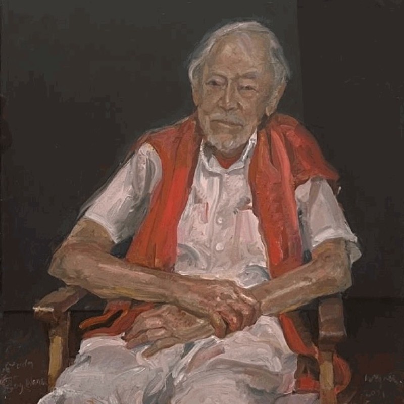 Study for, Portrait of Guy Warren at 100