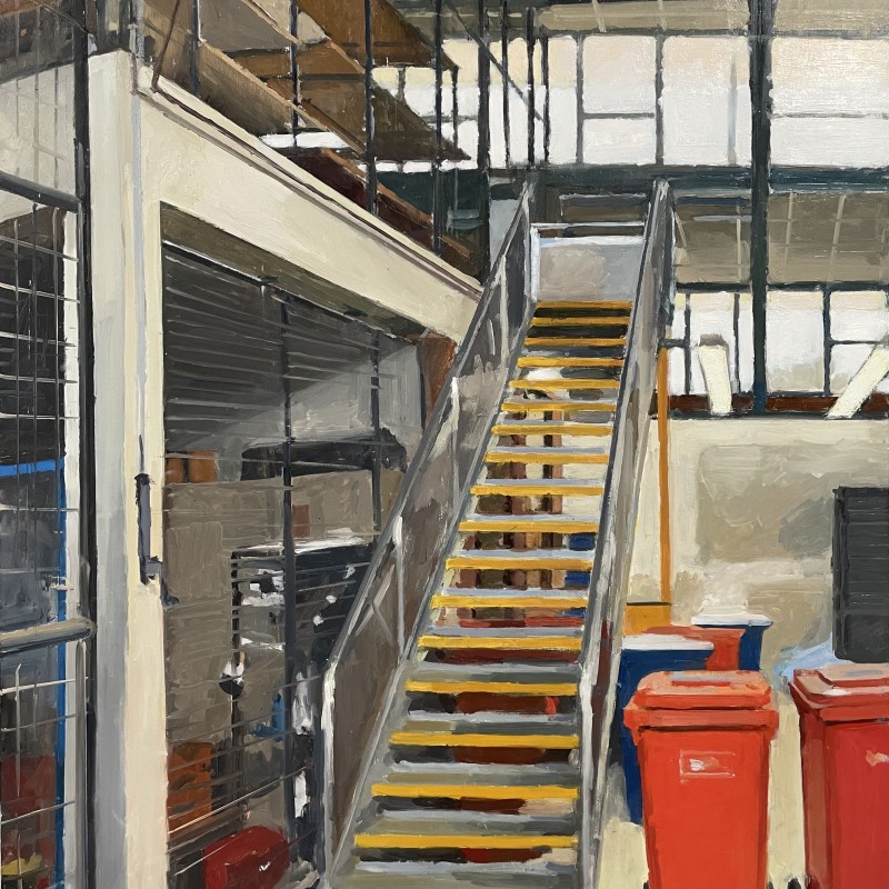 TAFE Yellow Stairs