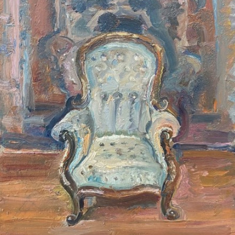 Study for, Victorian single chair
