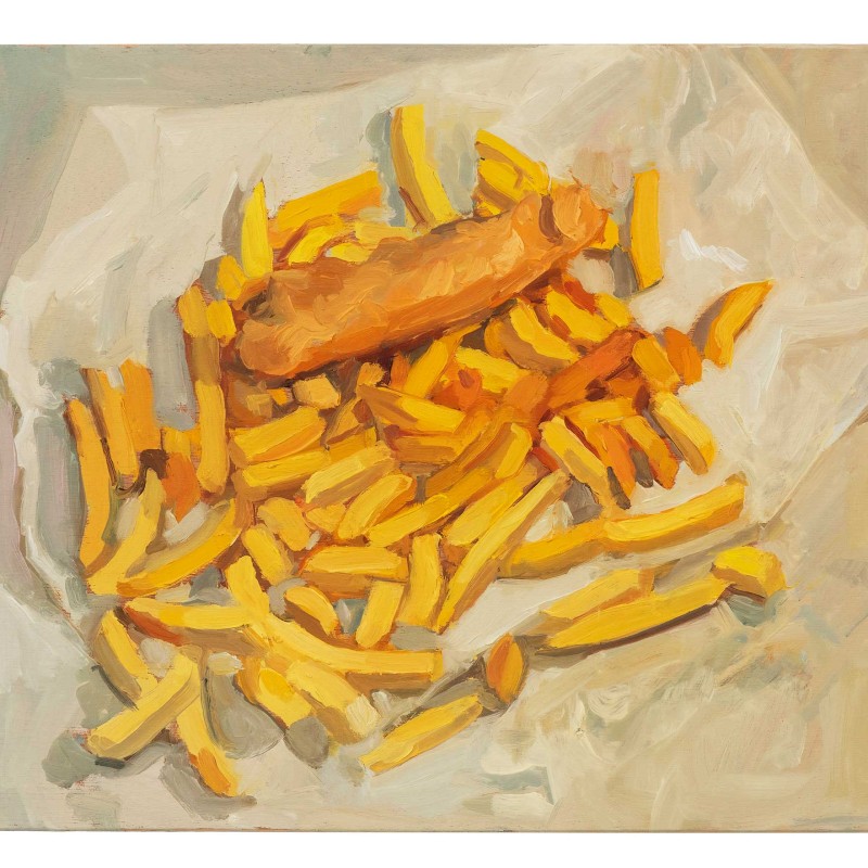 Chips and Battered Sausage
