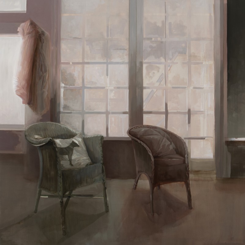 Pink Light and Chairs