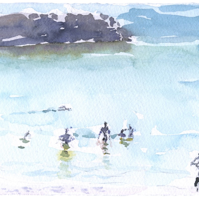Autumn Bathers, Cottesloe