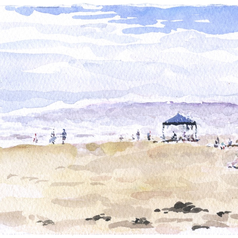 Blue Gazebo, Goolwa Beach