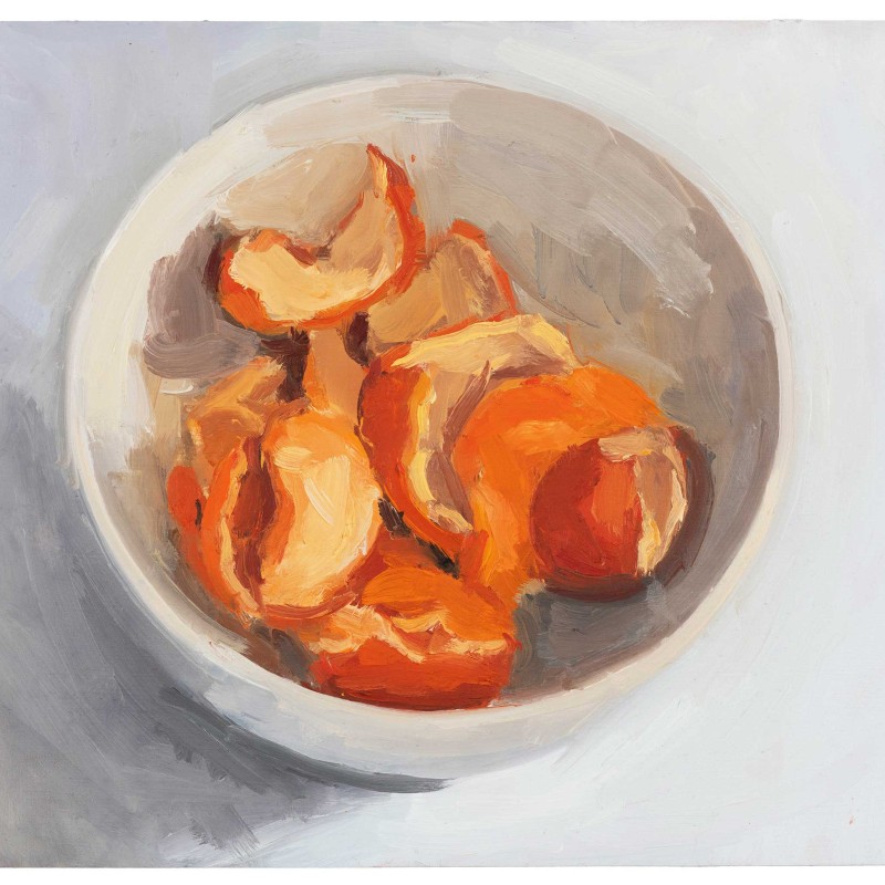 Half Eaten Tangerine
